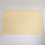 File Folders Archival Buffered Legal Half Cut Light Tan Pack of 20