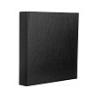 This item is new, in its original shrinkwrap, and is black, 11 in. x 11 in. x 2 in. 